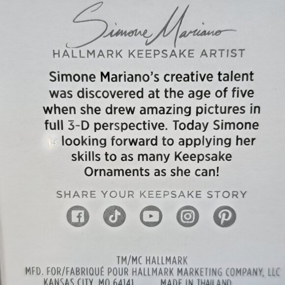 2024 Hallmark Ornament Mini Disney Princess Merida and Snow White Ornaments NIB - Picture 4 of 11